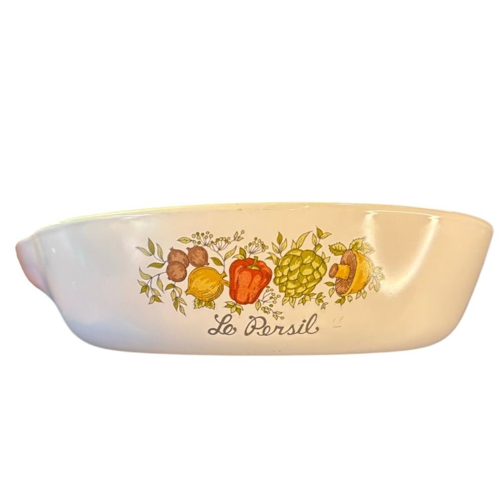 VTG Corning Ware Le Persil Spice of Life, 6.5 in. Pan, Skillet, P-83-B - No lid